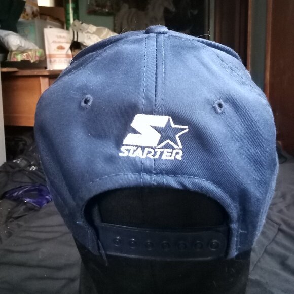 Vintage STARTER Arch Virginia Cavaliers Snap Hat Cap - Picture 4 of 7